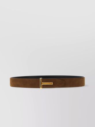 Tom Ford reversible belt gold-tone buckle