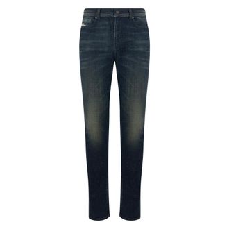 Diesel Slim-fit Jeans, male, Blue, Size: W32 D-Amny Slim Fit Jeans