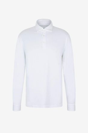 Fedeli Lang&auml;rmeliges Polohemd aus Baumwolle Zero Giza