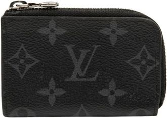 Louis Vuitton Pre-owned Wallets, female, Black, Size: ONE SIZE Pre-owned Coin Purse