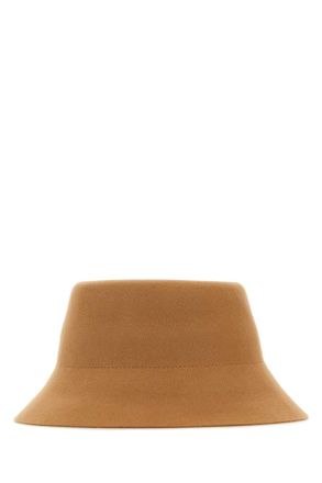 Helen Kaminski Womens Camel Wool Petra Bucket Hat Exterior: Merino Cappelli E Fasce Per Capelli