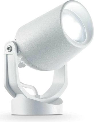 Ideal Lux Ideal Lux - Minitommy - 1 Light Outdoor Spike Spotlight White IP66, GU10