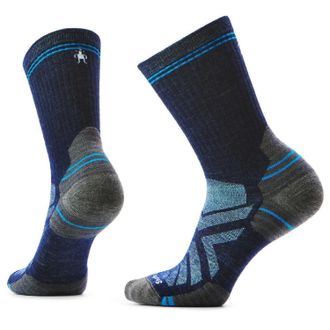 Smartwool Womens Hike Targeted Cushion Crew Socks Blue M