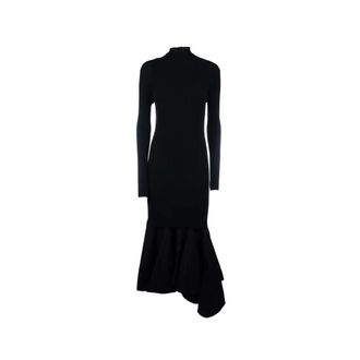 Bottega Veneta Maxi Jurken - Dames - Jurken - Zwart - Maat: 2XS