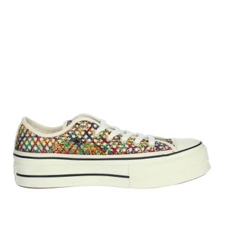 Converse Womens Chuck Taylor All Star Platform Sneakers In Multi