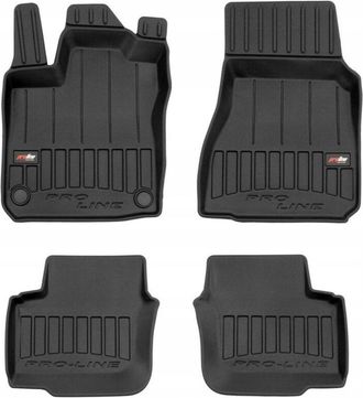 OEM Alfombras Y Felpudos De Goma Renault Twingo 3 Desde 2014 - Canaleta 3d