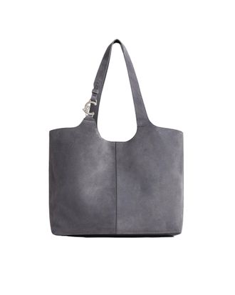 Coccinelle C-Easy Suede Leather Tote Bag