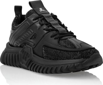 Philipp Plein Runner Sneaker Supersonic Unisex in Black at Nordstrom, Size 36