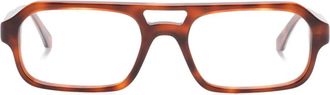 Retro Superfuture Occhiali Numero 128 - Marrone