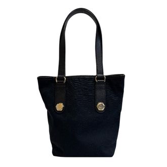 Gucci Black Canvas Tote Bag (Pre-Owned)