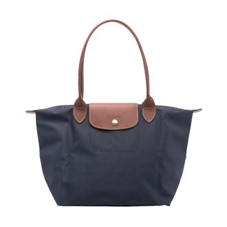 Longchamp Tote Bags, female, Blue, Size: ONE SIZE Classic Foldable Bag in Marine Blue