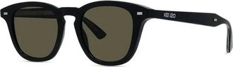Kenzo Zonnebrillen - Heren - Zonnebrillen - Zwart - 49 MM - Accessoires
