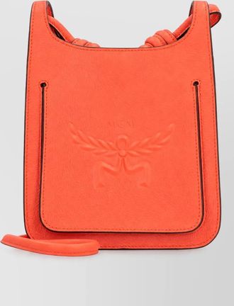 MCM leather shoulder bag