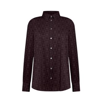 Roberto Ricci Design Dori Boyfriend Shirt - Dames - Overhemden - Paars - XS - Overhemden