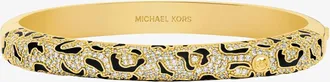 Michael Kors Pav&eacute; Leopard Bangle