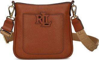 Lauren Ralph Lauren Borsa a tracolla con logo - Marrone