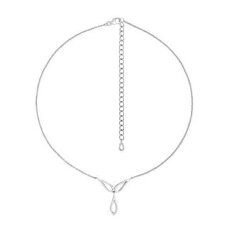 Lucy Quartermaine Triple Petal Pendant in Sterling Silver at Nordstrom, Size 32