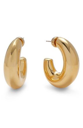 LADY GREY Bubble Hoop Earrings in Gold at Nordstrom