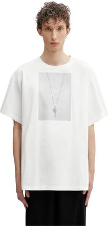 Maison Margiela Hombre, Camisetas, Blanco, Talla: L