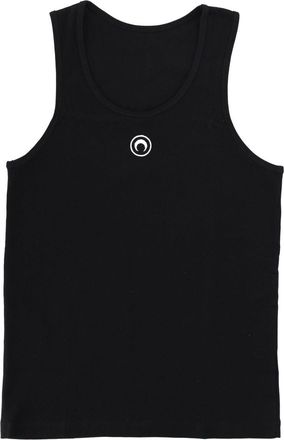 Marine Serre Tank Top A Costine Con Logo Moon