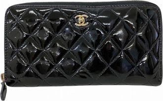 Chanel Leather Wallet (Bi-Fold) (Pre-Owned)