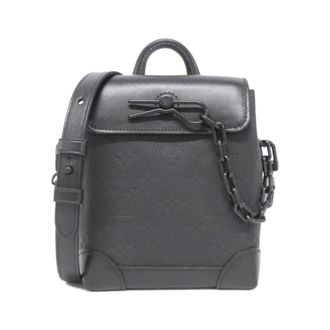 Louis Vuitton Black Leather Shoulder Bag (Pre-Owned)