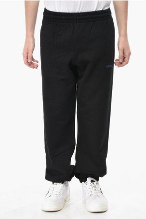 Off-white Brushed Cotton Joggers ARROW ISLAND size Xs