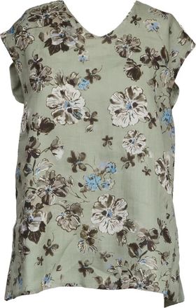 Max Mara V-hals Top zonder Mouwen - Dames - Tops zonder mouwen - Veelkleurig - M - Tops