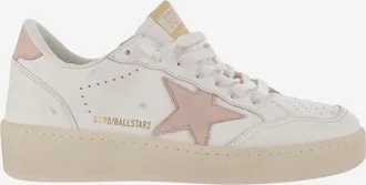 Golden Goose Ball Star Leather Sneakers