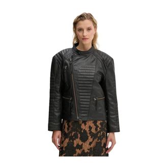 Munthe Jassen, Dames, Zwart, S, Katoen, Tweekie Jas