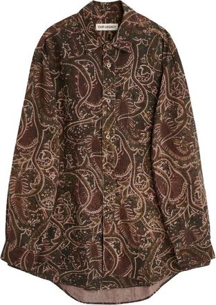 Our Legacy Vast Paisley-print Shirt