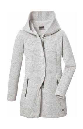 G.I.G.A. DX by killtec Fleecejacke GW 75 WMN KNTFLC PRK, Damen, Gr. 36, beige (naturwei&szlig;), Oberseite: 100% Polyester;R&uuml;ckseite: 100% Polyester, G.I.G.A. DX BY KILLTEC, Jacke