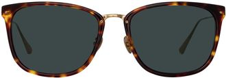 Linda Farrow CASSIN LFL1457 C2 Mens Sunglasses Tortoiseshell Size 55