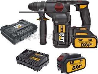 CAT Cat - Martillo Taladro Perforador Sds-plus 26mm 2,2j Bateria 18v Erpillar Dx21