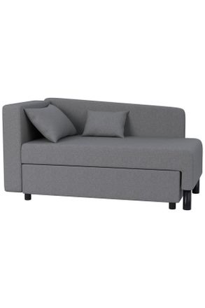 CARRYHOME Récamiere, Grau, Textil, Füllung: Schaumstoff, 145x75x75 cm, Liegefunktion, Schlafen auf Sitzhöhe, Armlehnen seitenverkehrt montierbar