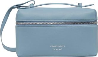 Emporio Armani Crossbody Tas - Dames - Handtassen - Blauw - ONE Size - Leer - Tassen