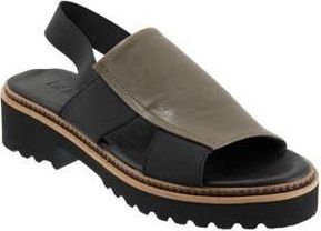 Bueno Amy Slingback Platform Sandal in Green Khaki at Nordstrom Rack, Size 10.5-11Us / 42Eu