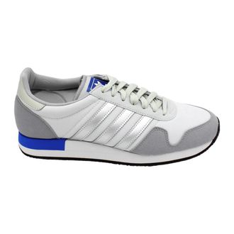 adidas Sportieve stoffen sneakers met su&egrave;de inzetstukken - Heren - Skateschoenen - Grijs - 42 2/3 EU - Su&egrave;de - Fitness