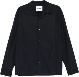 Jil Sander button-fastening shirt - Blue