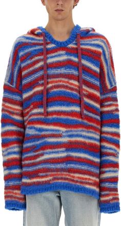 ERL Multicolor Stripes Hoodie
