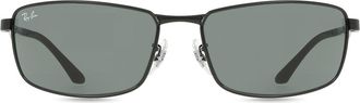 Ray-Ban RB3498 Active Lifestyle 002/71 Mens Sunglasses Black Size 61