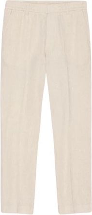 Nn.07 Billie Broeken - Heren - Straight fit broeken - Beige - W30 - Linnen - Broeken