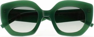 Kaleos 005 Zonnebrillen - Dames - Zonnebrillen - Groen - 49 MM - Accessoires