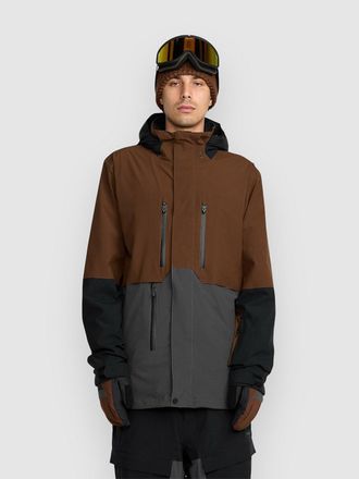 Volcom Rnge Stretch 30K Jacke braun