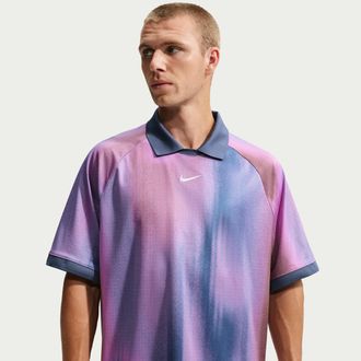 Nike Mens Nike SB Sunset Dri-FIT Jacquard Skate Jersey in Purple | IR8699-561