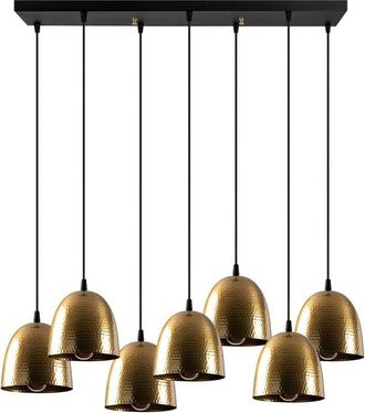 Wonderlamp Lámpara colgante Asney 18 Vintage (7 luces)