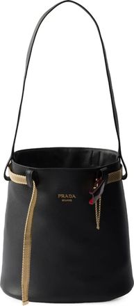 Prada Borsa a secchiello - Nero