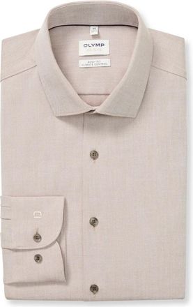 Olymp Olymp, Overhemden, Heren, Bruin, XS, Olymp business overhemd bruin