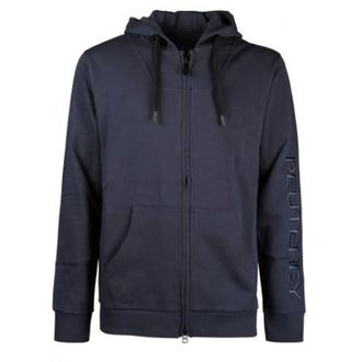 Peuterey Hoodies & sweatvesten, Heren, Blauw, S, Katoen, Acai Zip-through Hoodie