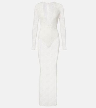 Alex Perry Bridal sheer lace gown